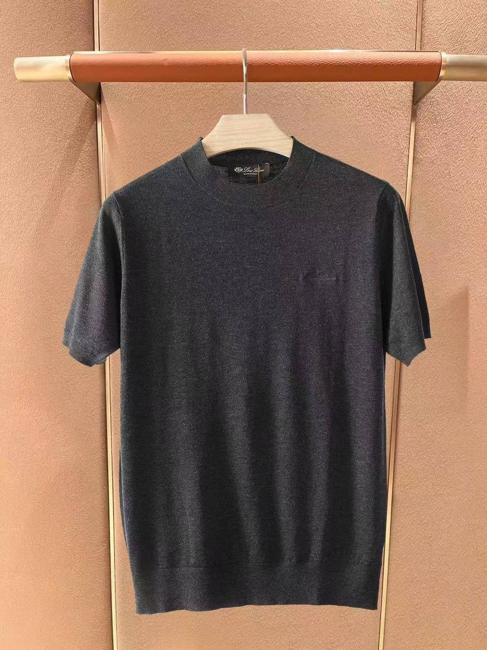 Loro Piana Fine-Knit Short-Sleeve T-Shirt