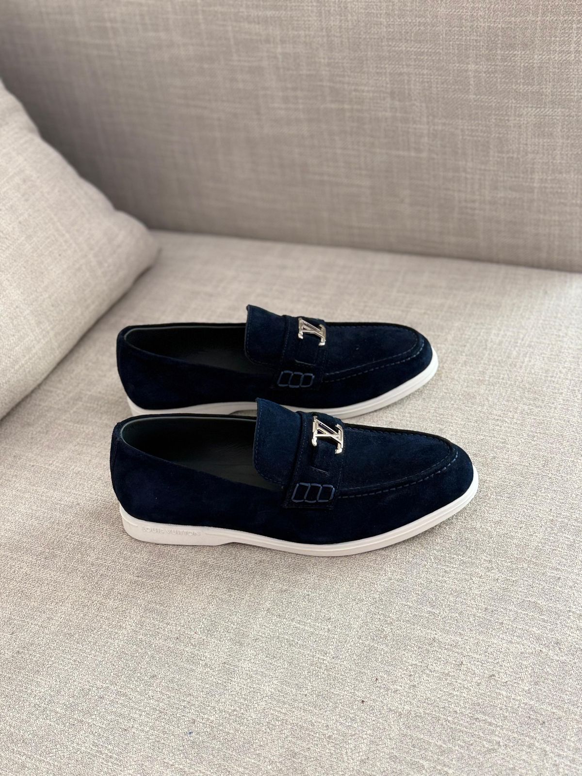 Louis Estate Loafers with Signature LV Detail
