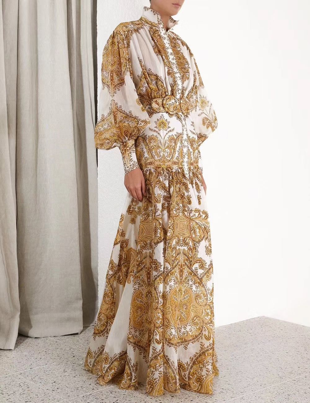 Zimmermann Floral Print Long Dress