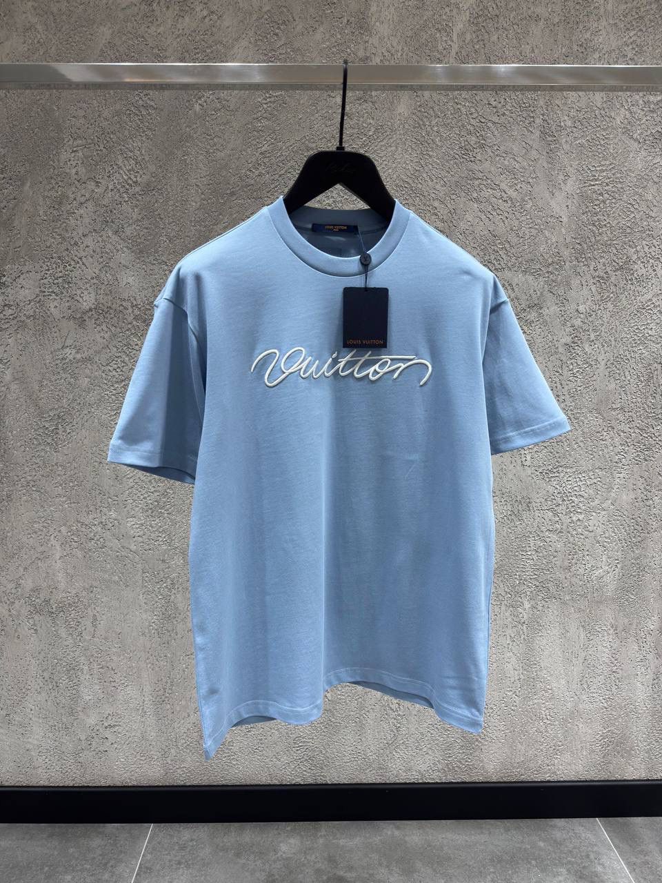 Louis Vuitton Embellished Signature Short-Sleeved T-Shirt