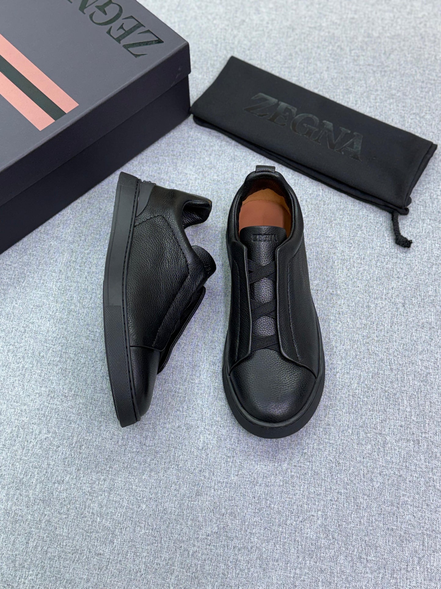 Zegna Triple Stitch low-top Sneaker