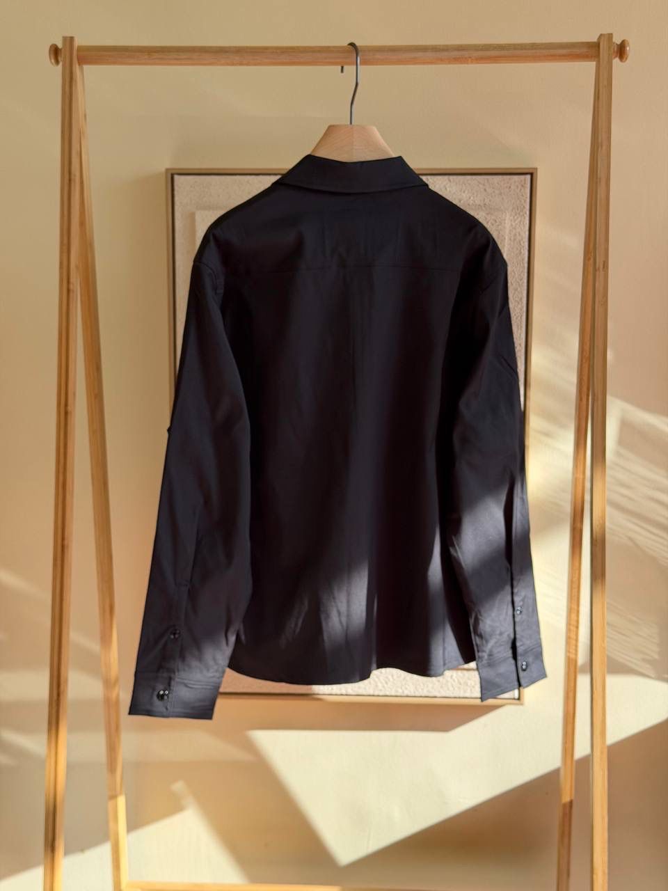 Moncler Cotton Blend Gabardine Shirt Jacket