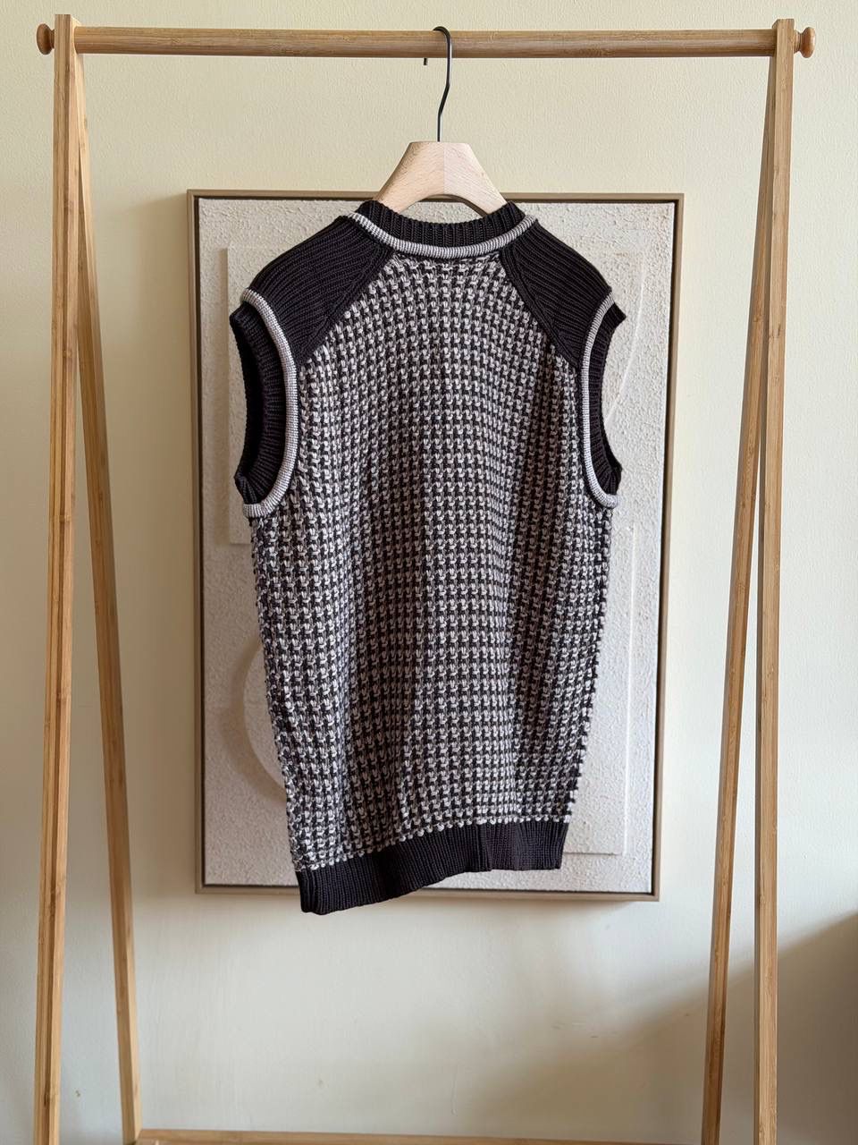 LV Cotton Jacquard Vest