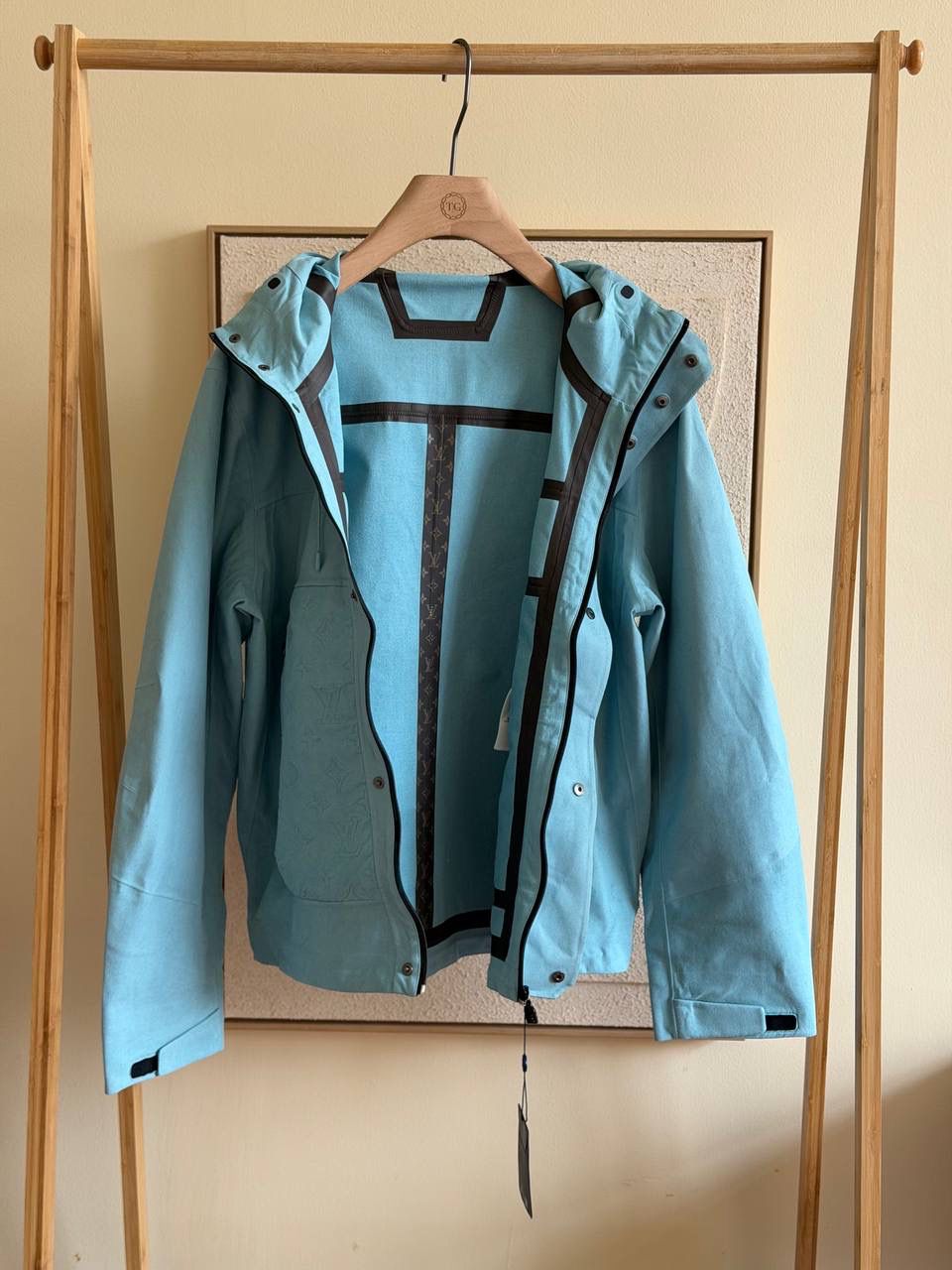 LV Technical Velvet Rain Jacket