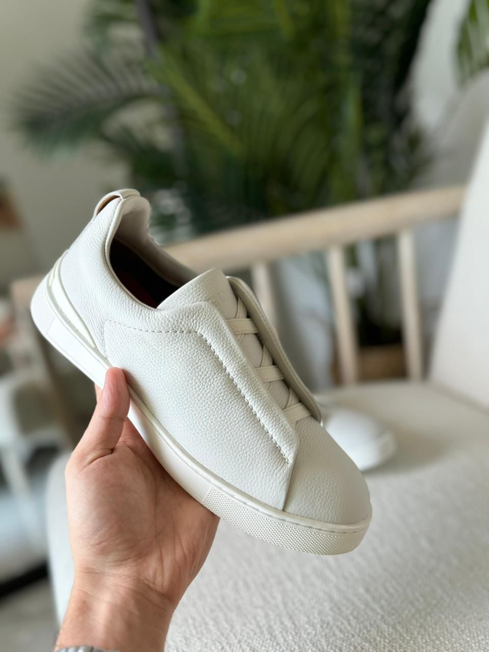 Zegna Deerskin Triple Stitch™ Sneakers