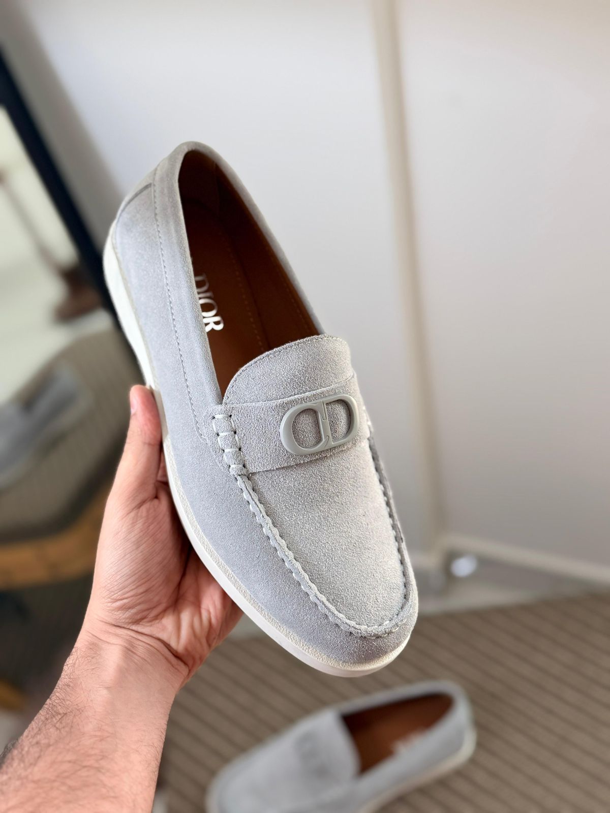 Dior Granville Loafer In Suede
