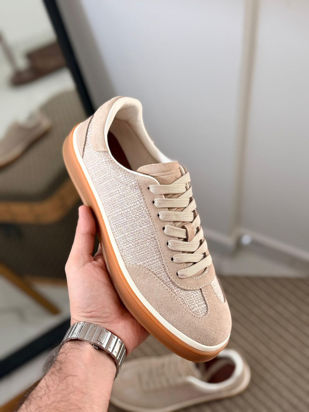 Loro Piana Tennis Walk Sneaker