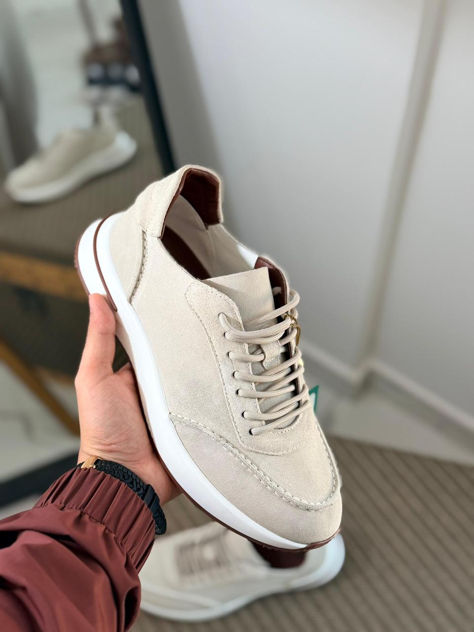 LORO PIANA Week End Walk Sneaker Pecora