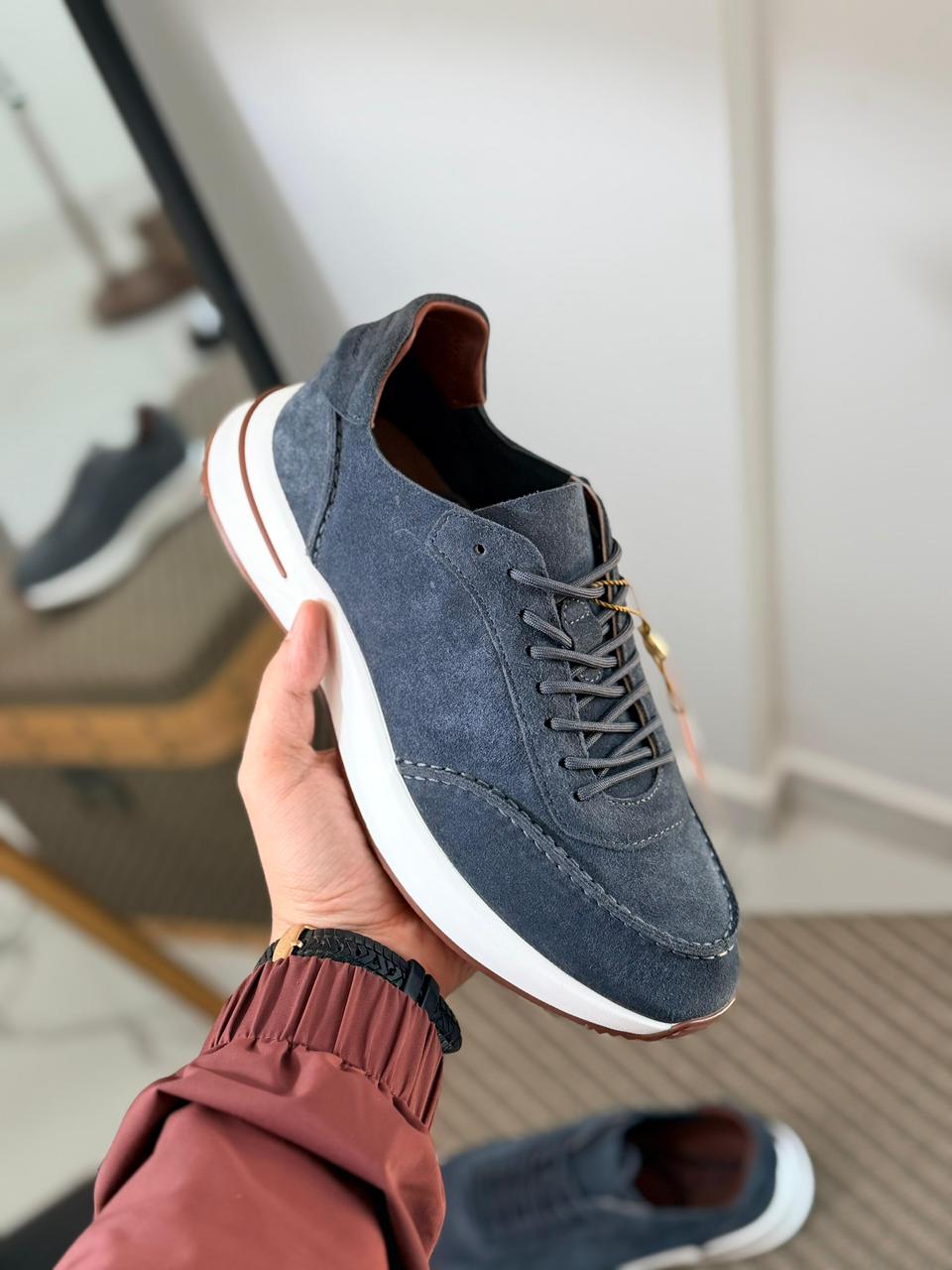 LORO PIANA Week End Walk Sneaker Pecora