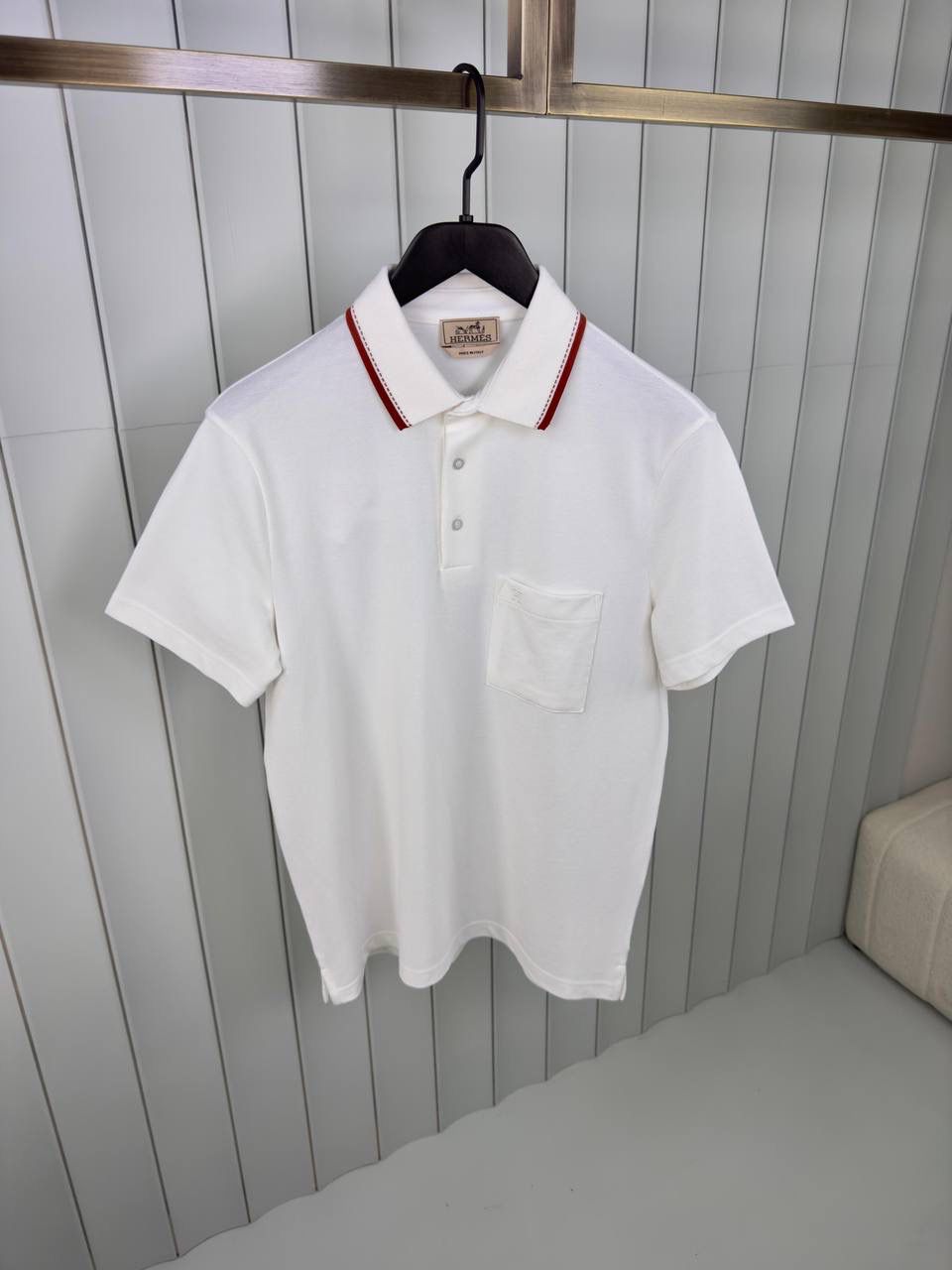 Hermes Piqures Sellier Polo Shirt