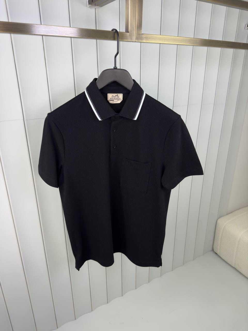 Hermes Piqures Sellier Polo Shirt