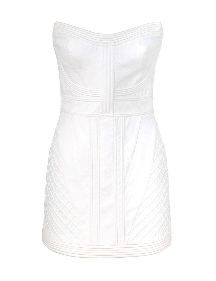Zimmermann Strapless Structured Mini Dress
