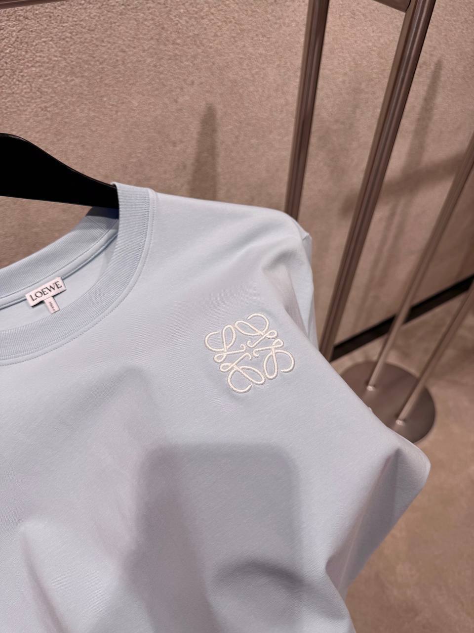 Loewe Anagram Logo Cotton Crewneck T-Shirt