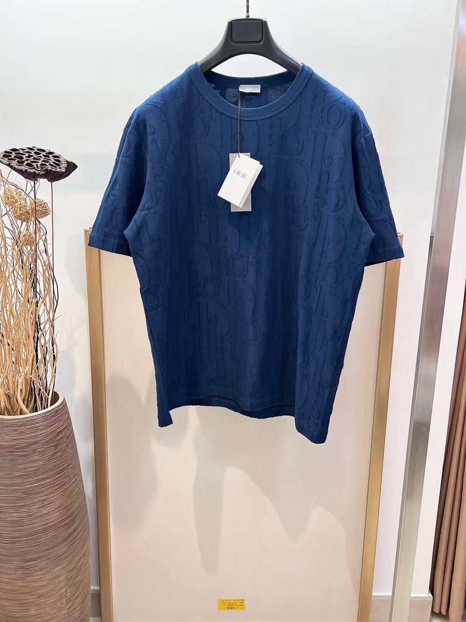 Christian Dior Monogram Embossed T-Shirt