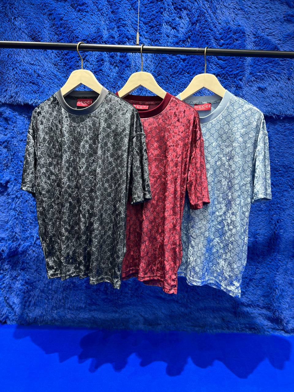 Gucci Monogram Velvet T-Shirt