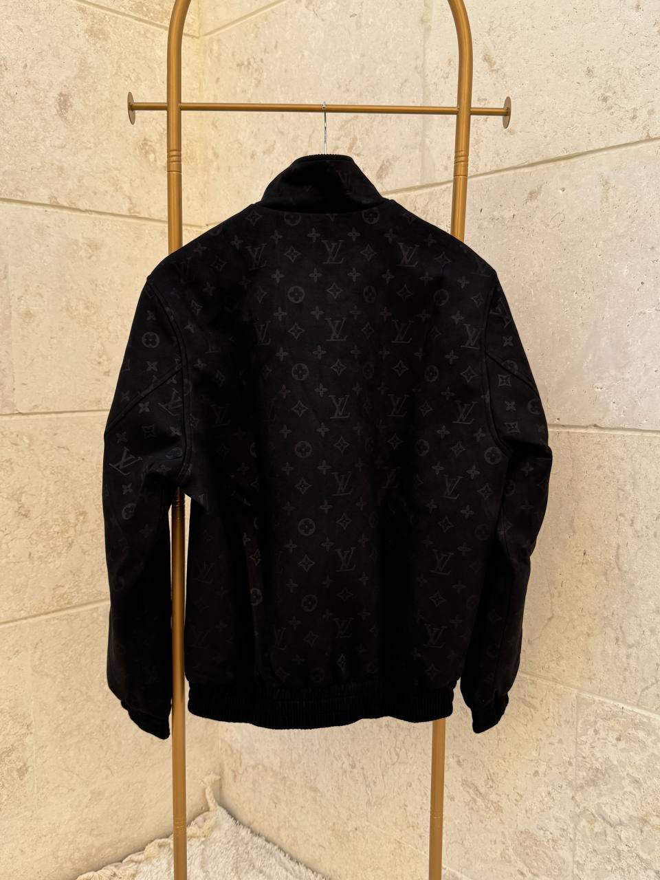 Louis Vuitton Zip-Up Logo Jacket