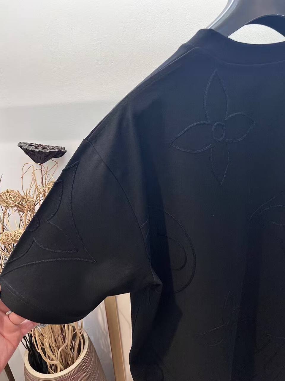 Louis Vuitton Monogram Embossed T-Shirt – Tonal LV Pattern