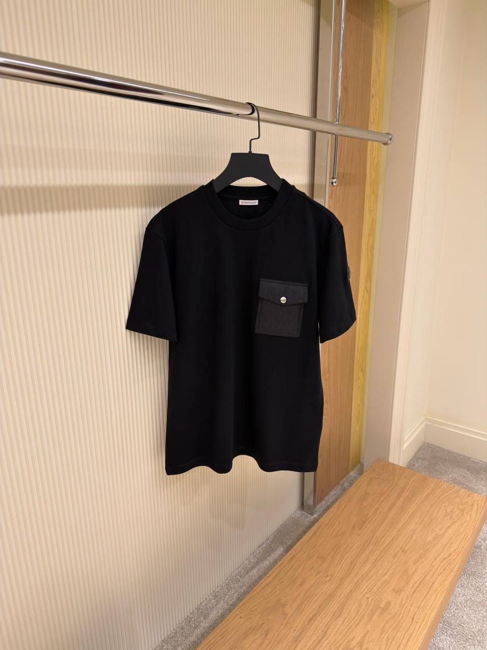 Moncler monogram cotton T-shirt