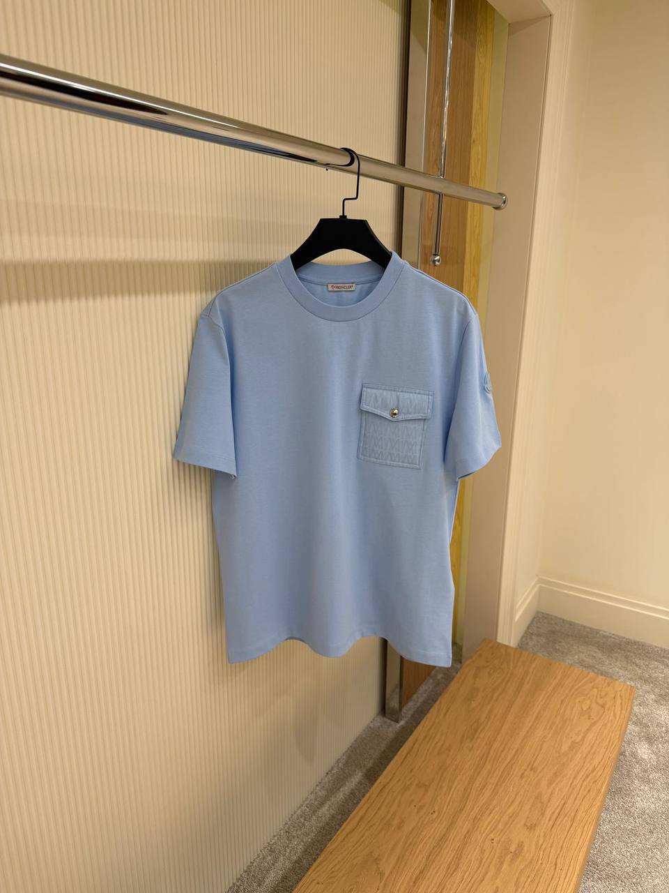 Moncler monogram cotton T-shirt