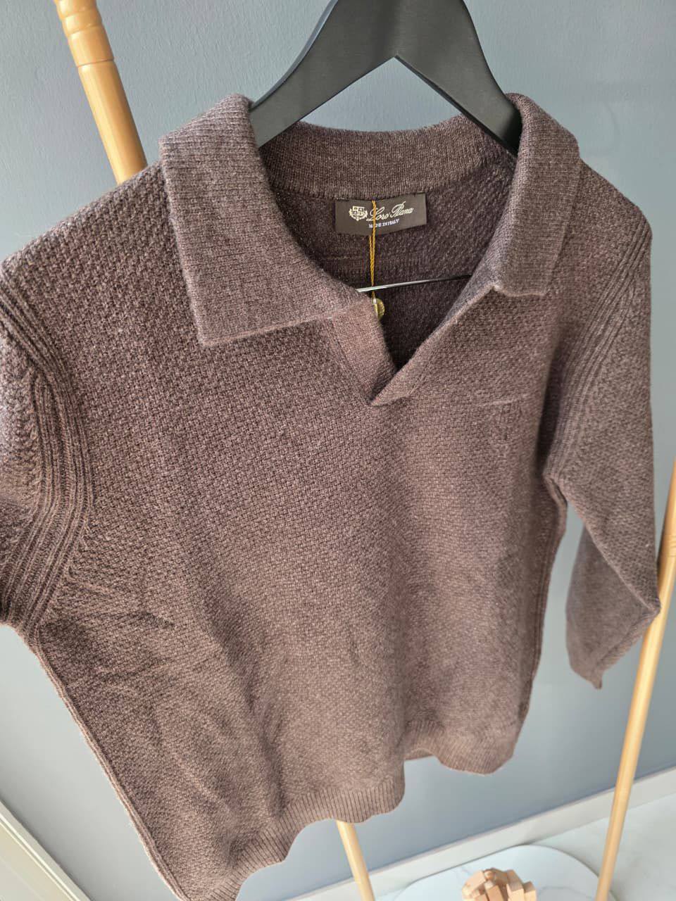 Piana Knit Polo Sweater
