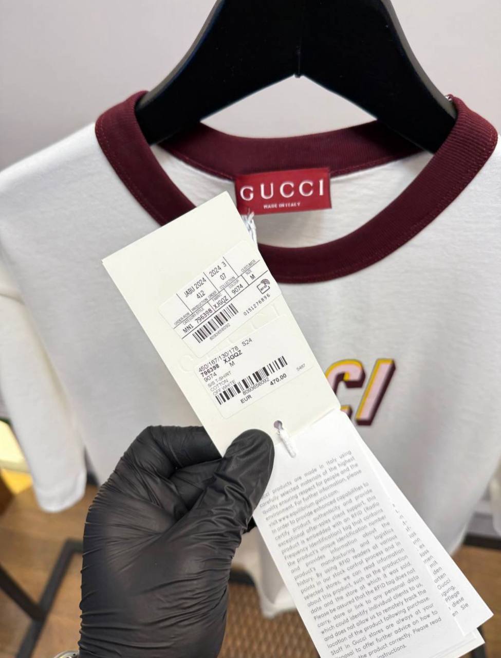 Gucci Cotton Jersey Printed T-shirt