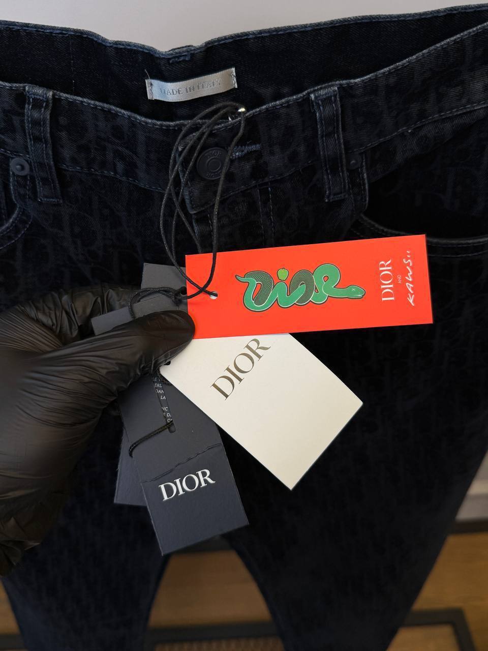 DIOR AND KAWS Dior Oblique Heritage Jeans