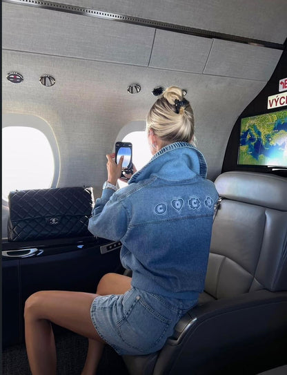 Chanel Denim Zip-Up Women’s Jacket