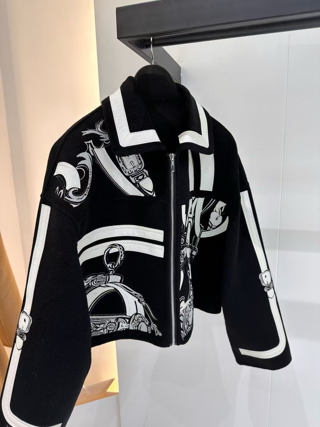 Hemres Graphic Zip Jacket