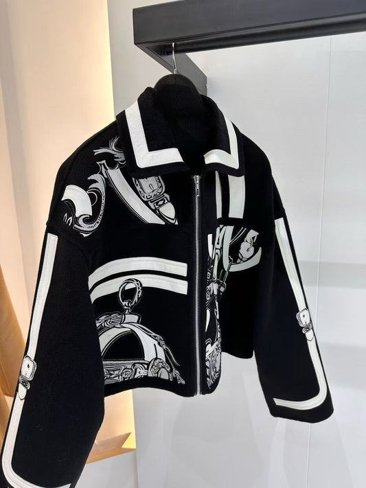 Hemres Graphic Zip Jacket
