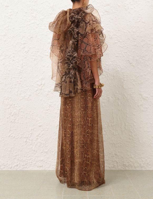 Zimmermann ruffle Long Dress