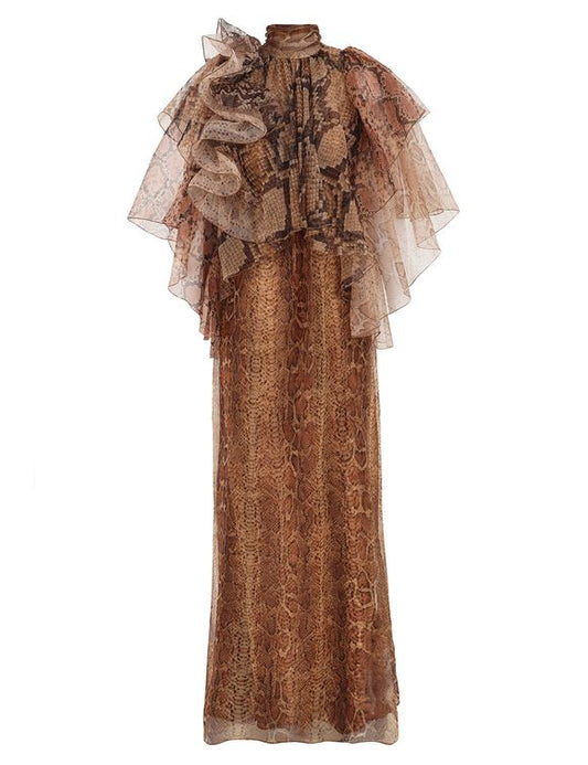 Zimmermann ruffle Long Dress