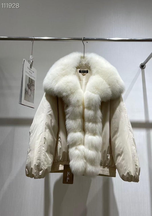 Loropiana Luxury Fur Trim Down Jacket