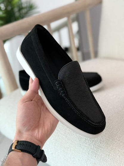 Louis Dior Loafers Classic Monogram Design