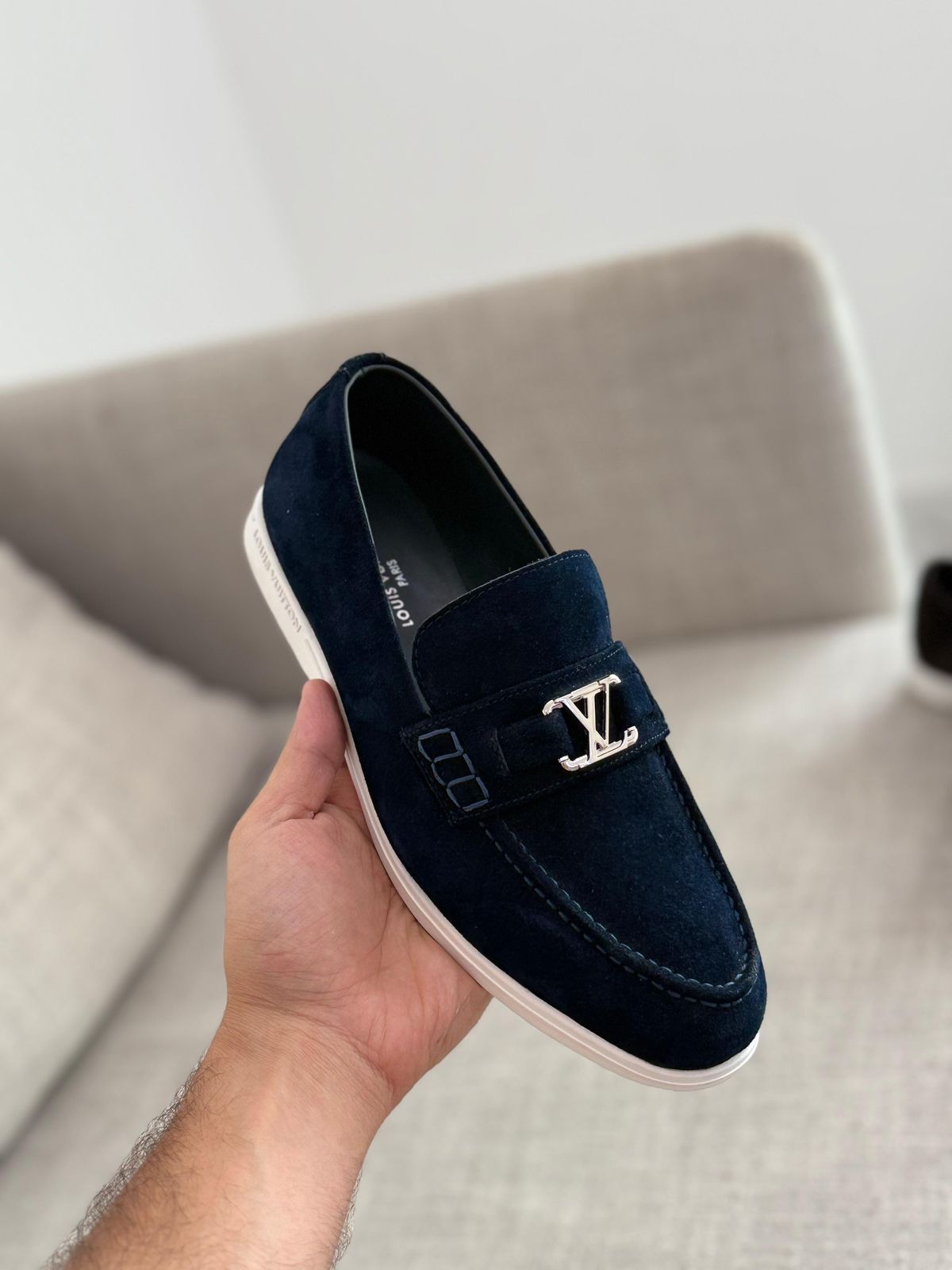 Louis Estate Loafers with Signature LV Detail