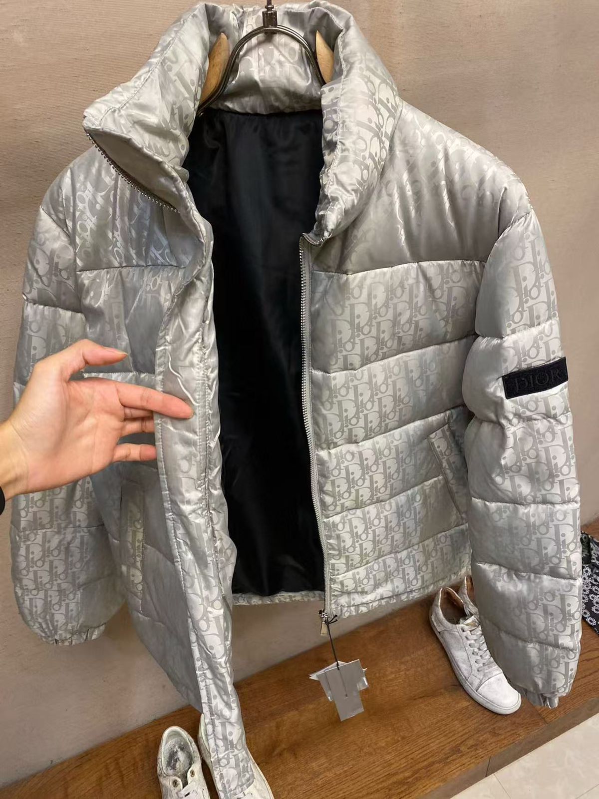 Loropiana Dior Oblique Padded Down Jacket