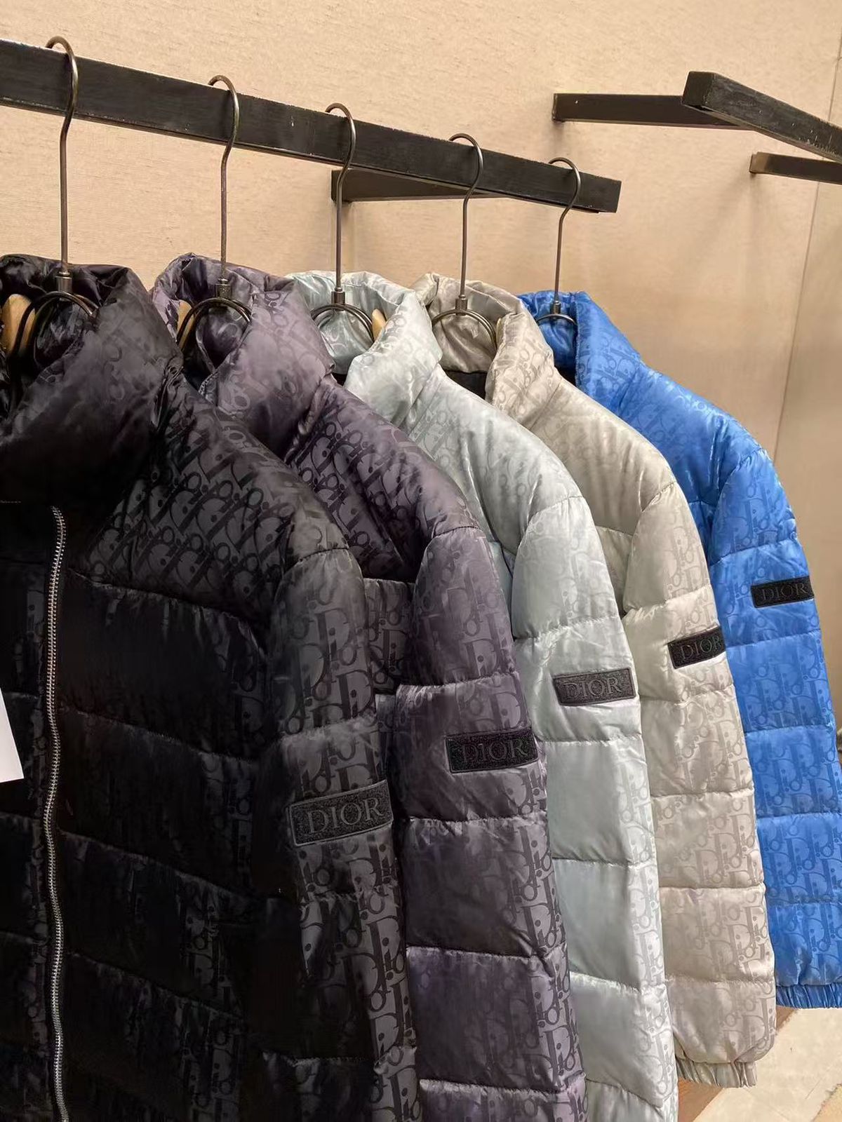 Loropiana Dior Oblique Padded Down Jacket