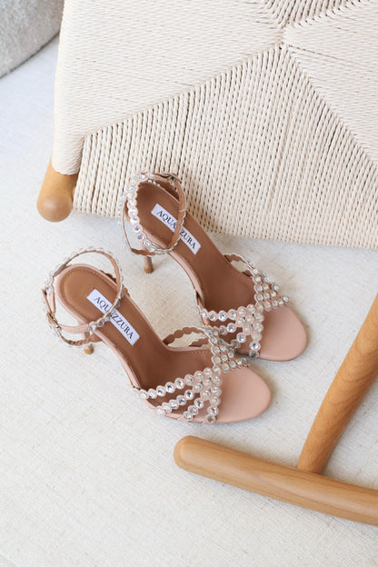 Aquazzura Crystal Strap Sandal
