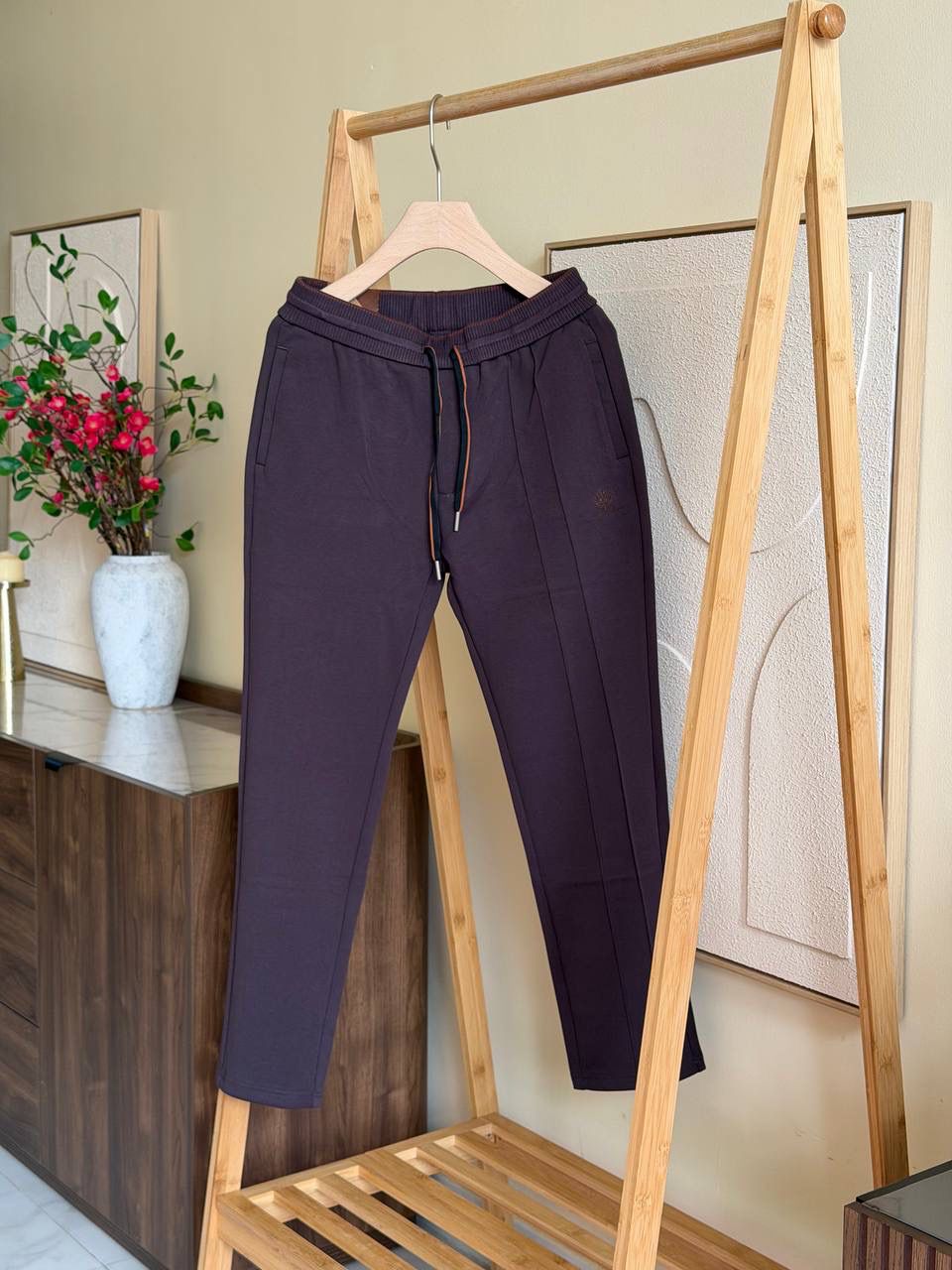 Loro Piana Elastic Waist Men Pants