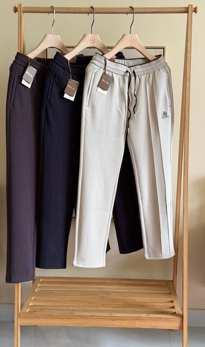 Loro Piana Elastic Waist Men Pants