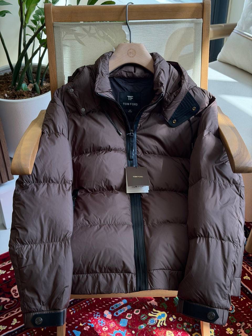 Tom Ford Quilted Hooded Puffer Jacket