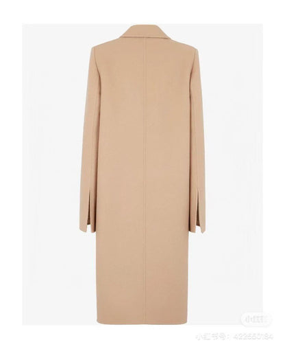 Fendi Wool Double-Breasted Coat