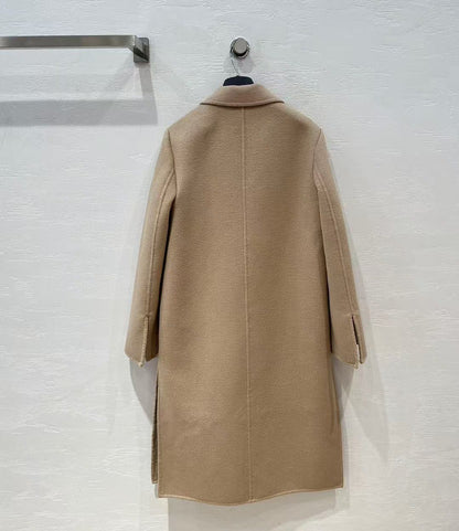 Fendi Wool Double-Breasted Coat