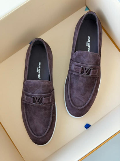 Louis Vuitton Suede Loafer