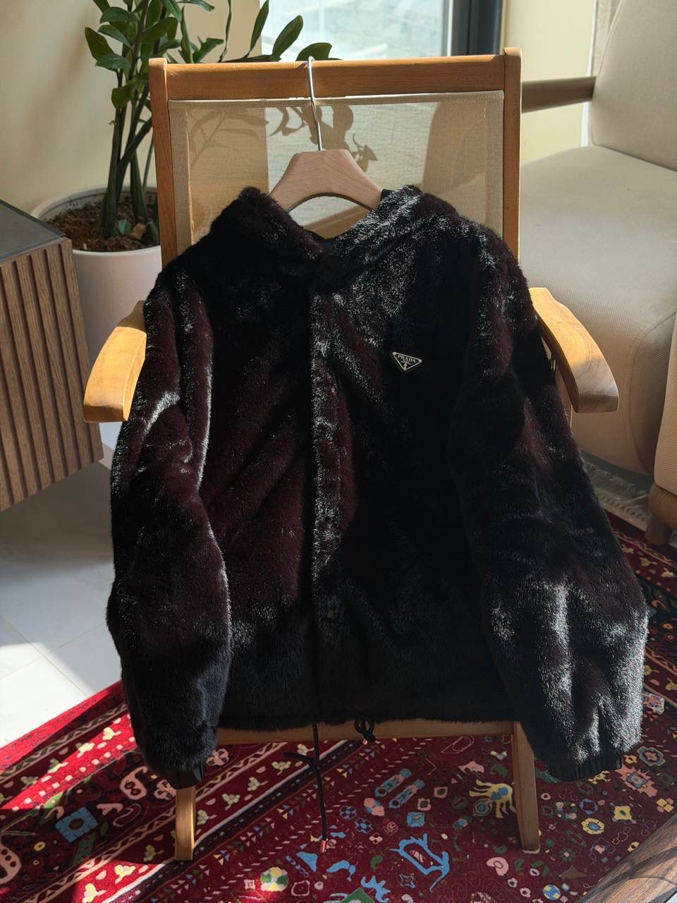 Prada Reversible Luxury Hooded Jacket