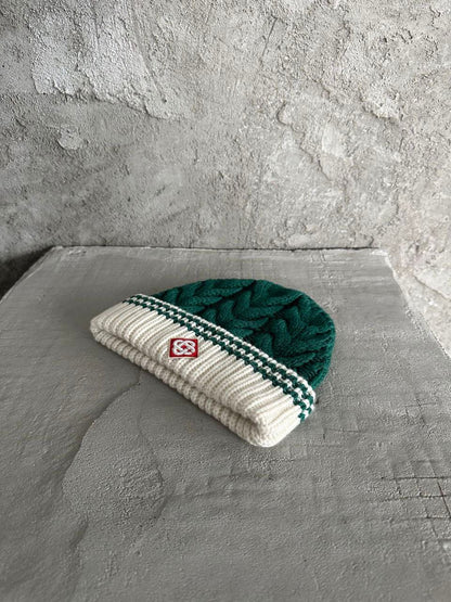 Casablanca Cable-knit Beanie