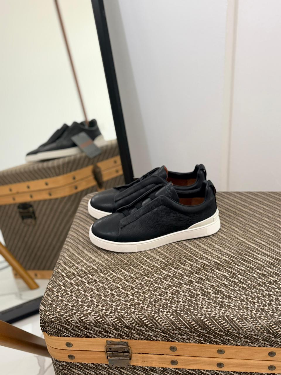 Zegna Triple Stitch low-top Sneaker