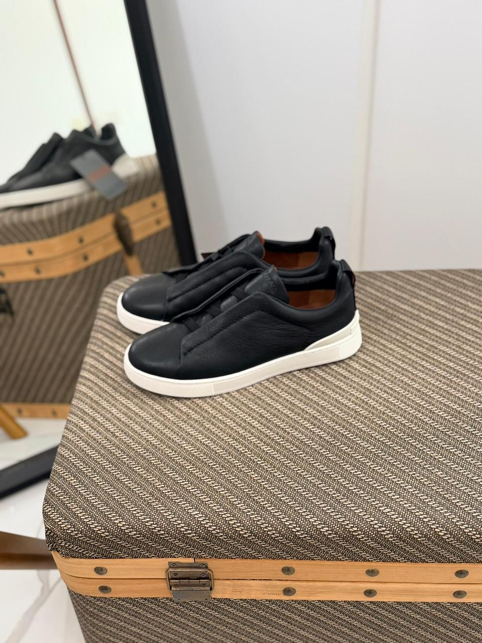 Zegna Triple Stitch low-top Sneaker