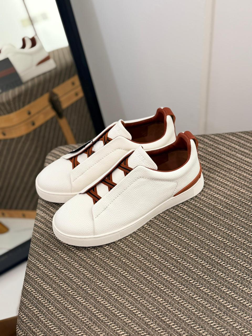 Zegna Triple Stitch low-top Sneaker