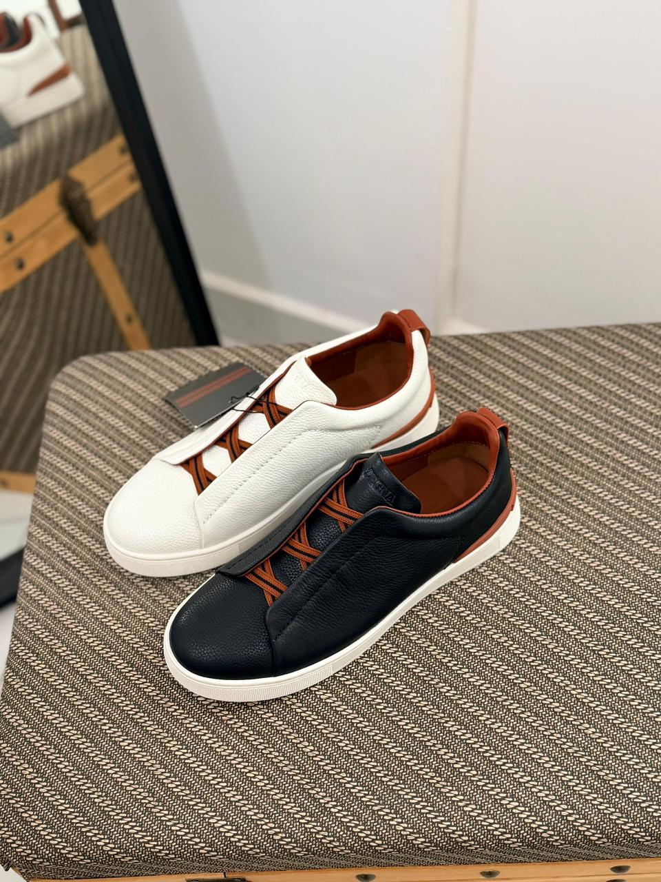Zegna Triple Stitch low-top Sneaker