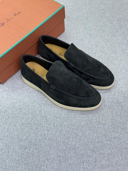 Loro Piana Suede Summer Walk Loafer